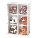 Motorcycle Helmet Display Case - Acrylic Storage Cabinet for Helmet Protection, Showcase, and Collectibles - Perfect for Motorcycle Enthusiasts and Collectors