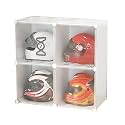 Motorcycle Helmet Display Case - Acrylic Storage Cabinet for Helmet Protection, Showcase Your Collection, &amp; Stylish Design, Perfect for Enthusiasts &amp; Collectors