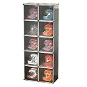 Motorcycle Helmet Display Case - Premium Acrylic Storage Cabinet for Helmet Protection, Showcase &amp; Collectibles - Perfect for Displaying Your Helmet Collection