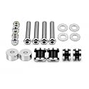 Motorcycle Luggage Rack Sissy Bar Docking Hardware Kit for Harley Davidson FLSTC FXSTSB FXSTC FLSTF FLSTN FXST Replaces # 53531-95B
