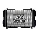 Motorcycle Radiator Grille Guard - Bolt-On Fit for Kawasaki Z900/Z900 ABS 2017-2025 - Stylish Black Aluminum