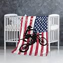 Dirt Bike Blanket Gift for Boys Kids Motorcycle Blanket Stuff