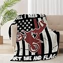 Dirt Bike Blanket Gift for Boys Kids Motorcycle Blanket Stuff