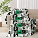 Dirt Bike Blanket Gift for Boys Kids Motorcycle Blanket Stuff