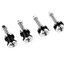Motorcycles Quick Release Detachable Sissy Bar Backrest Docking Hardware Kit Fits for Harley Sportster XL 883 1200 2004-2025 2013