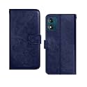 Motorola E13 Flip Case Leather Finish
