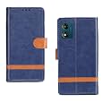 Motorola E13 Flip Case Leather Finish