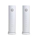 Motorola MNQ1525 WiFi 7 Router with Easy Mesh, Dual-Band 3.6 Gbps Speed, 2000 sq. ft Coverage, MotoSync+ Advanced Parental Controls, Next-Gen Security &amp; Seamless Device Management, White, Dual Pack