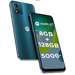 motorola e13 4g aurora green 8gb ram 128gb storage  upto 1tb microsd expandable  65 inch ips lcd display with 60hz refresh rate  unisoc t606 processor  face unlock  ip52 water repellent