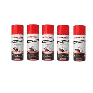 anti-rat treatment spray 165ml  rodent repellent solution  non-toxic  long protection  german innovation  car amp bike wire protection 1 pack of- 1