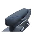 Mototrance Stylish Black | PU Leather Luxurious | Anti-Slip | Waterproof | Ergonomic Design | Shock Absorbent | Custom Fit | Bike Scooty Seat Cover | MTSC-9504-BL | Compatible with Ola S1