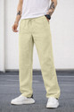 MOTREX Slim Fit Men Beige Trousers