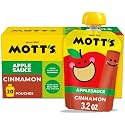 Mott's Cinnamon Applesauce, 3.2 oz clear pouches, 20 pack
