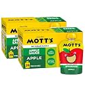 Mott's No Sugar Added Applesauce, Made from Real Fruit, No Artificial Flavors, 3.2 Oz Clear Pouches, 40 Pack