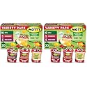 Mott's No Sugar Added Applesauce Variety Pack, 3 Flavors – Apple, Strawberry & Mixed Berry, Made from Real Fruit, No Artificial Flavors, 3.2 oz Clear Pouches, 20 Count (Pack of 2)