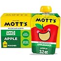 Mott's No Sugar Added Applesauce, Made from Real Fruit, No Artificial Flavors, 3.2 Oz Clear Pouches, 20 Pack