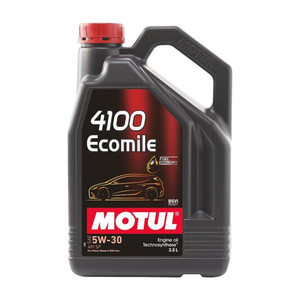 MOTUL 4100 Ecomile SAE 5W-30 Technosynthese Semi
