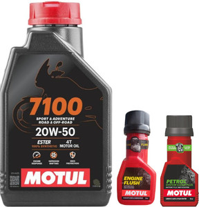 MOTUL 7100 4T 20W-50 1.25L With Petrol