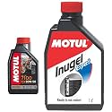 Motul 7100 4T 20W-50 API SN Fully Synthetic Petrol Engine Oil for Bikes (1.5 L) & Motul Inugel Expert Coolant (1 L)