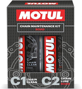 motul c1 c2 combo clean  lube road chain oil