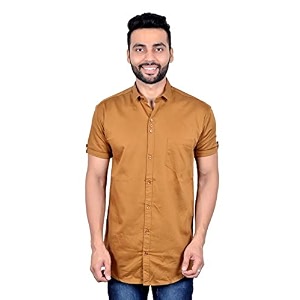 moudlin solid men39s spread collar 1408 slim fit regular fit cotton casual shirt stylish fashionable classic by maruti online