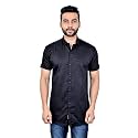 MOUDLIN Solid Men's Spread Collar 1408 Slim Fit Regular Fit Cotton Casual Shirt Stylish Fashionable Classic by Maruti Online