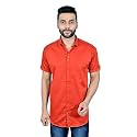 MOUDLIN Solid Men's Spread Collar 1408 Slim Fit Regular Fit Cotton Casual Shirt Stylish Fashionable Classic by Maruti Online