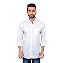 MOUDLIN Solid Men's Spread Collar 1408 Slim Fit Regular Fit Cotton Casual Shirt Stylish Fashionable Classic by Maruti Online