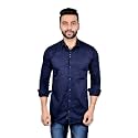 MOUDLIN Solid Men's Spread Collar 1408 Slim Fit Regular Fit Cotton Casual Shirt Stylish Fashionable Classic by Maruti Online