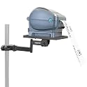 Mount-It! Printer Pole Mount for Thermal Label Printers, Full Motion Arm with Rotating Tray, Holds up to 11 lbs, Swivel, Rotate and Tilt, Clamp Connection Arm Mount for Label Makers (Pack of 8)