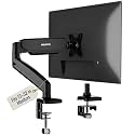 Mount-It! Single Monitor Arm Desk Mount, 13-32", 17.6 lbs
