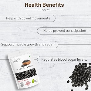 mountain bawarchi 100 percent pure and natural bhatt dal black bean black bean black soyabean - 2 kg 500 gm set of 4
