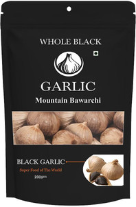 Mountain Bawarchi Black Garlic Whole Garlic