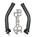 Mountain Bike Bicycle MTB Protective Handle End Claw Bar (Black)