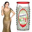 Mountain Breeze Mouth Freshner Sugar-Free Panmint Fresh Breath Strips JAR 7 Strips Each Cassette ( Pack of 40 Strips Each)
