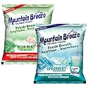 Mountain Breeze Oral Hygiene Mouth Freshener Sugar Free Paanmint (7 Strips per Cassatte) and Spearmint(18 Strips per Cassatte) Flavoured Breath Strips -Pack of 2(32 Cassette).
