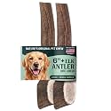 Mountain Valley Elk Antlers for Dogs Chew Whole Dog Antler,2Pack, L