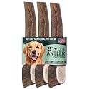 Mountain Valley Elk Antlers for Dogs Chew Whole Dog Antler,3Pack, L