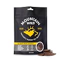 MOUNTAIN WILD Elk &amp; Venison Jerky Training Treats for Dogs - 8oz, 1 Bag