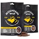 MOUNTAIN WILD Elk &amp; Venison Jerky Training Treats for Dogs - 8oz, 2 Bags