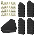 Mouse Station with Keys Black 32 Pack, Key Required Mouse Stations, Mice Stations, Keeps Children and Pets Safe Indoor &amp; Outdoor