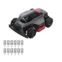 MOVA LiDAX Ultra 3000 AWD Robot Lawn Mower with Blades Kit, Wire-Free RTK-Free for 0.75 Acre*Dual Maps, 360° 3D LiDAR &amp; AI Dual Vision Mapping, Robotic Mower with 4G, 80% Slopes, Cut Height 1.2"–3.9"
