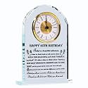 Movdyka 40th Birthday Gifts for Women Men - Crystal Clock Gifts Personalized 1986 40 Year Old Birthday Present for Her Him - Happy 40th Birthday Gifts Ideas for Mom Dad Unique