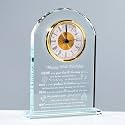 Movdyka 90th Birthday Gifts for Women Men Mom Dad Crystal Clock Decorations