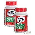 Move Free Advanced Plus MSM Coated Tablets, Joint Health Supplement with Glucosamine and Chondroitin, 120 Count, Pack of 2