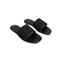 MOVIDA Womens Woven Wide Strap Flat Slide