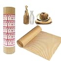 Moving Dish Packing Kit Plate Protector Sleeve, Packing Supplies for Dishes Glass, Honeycomb Wrapping Paper Roll 15'' x300' Large Bubble Cushion Wrap Shipping Material for Fragile Items, 80GSM