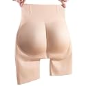 MOVWIN Padded Underwear for Women Built-in 7mm 16mm Fake Butt Pads for Bigger Butt Lifting Panties Tummy Control Shapewear