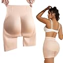 MOVWIN Padded Underwear for Women Built-in 7mm 16mm Fake Butt Pads for Bigger Butt Lifting Panties Tummy Control Shapewear