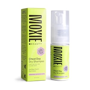 moxie beauty cheat day dry shampoo powder travel-size spray-free  30g
